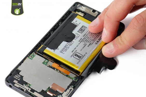 Guide photos remplacement batterie Xperia E5 (Etape 10 - image 2)