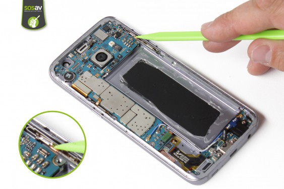 Guide photos remplacement connecteur de charge Samsung Galaxy S7 (Etape 20 - image 3)