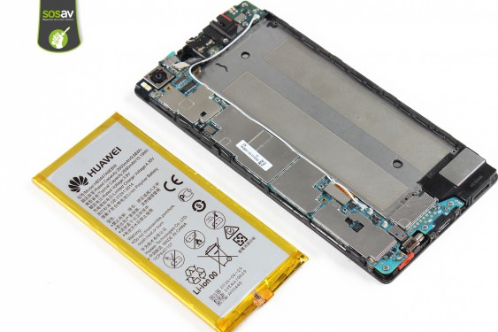 Guide photos remplacement batterie Huawei P8 (Etape 19 - image 1)
