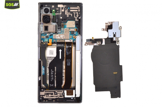 Guide photos remplacement connecteur de charge  Galaxy Note 20 Ultra 5G (Etape 4 - image 4)