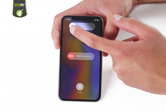 Guide photos remplacement batterie iPhone XS (Etape 1 - image 2)