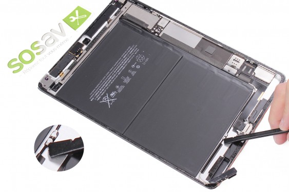 Guide photos remplacement antenne gsm/edge/3g/4g iPad Air 2 3G (Etape 14 - image 3)