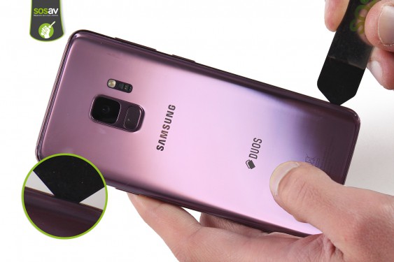 Guide photos remplacement caméra avant et capteur iris Galaxy S9 (Etape 3 - image 1)