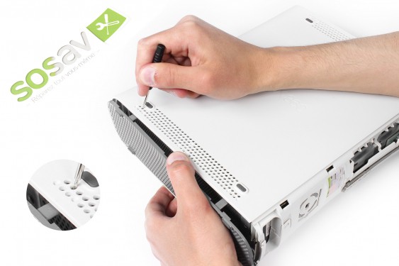 Guide photos remplacement bouton d'éjection du lecteur dvd Xbox 360 (Etape 12 - image 2)