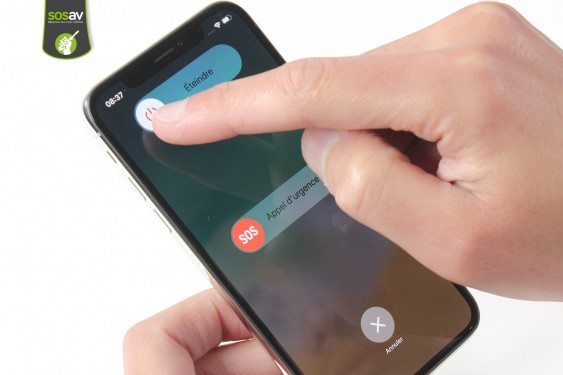 Guide photos remplacement batterie iPhone X (Etape 1 - image 3)