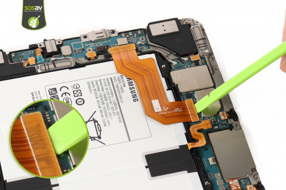 Guide photos remplacement bouton home & capteur d'empreinte Galaxy Tab S3 9.7 (Etape 21 - image 1)