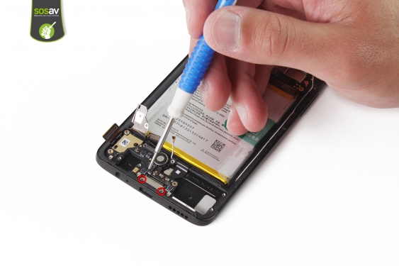 Guide photos remplacement connecteur de charge OnePlus 6 (Etape 19 - image 1)