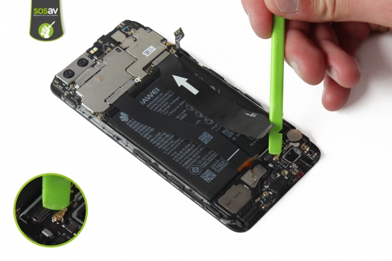Guide photos remplacement connecteur de charge Huawei P10 (Etape 17 - image 1)