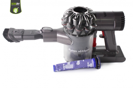 Guide photos remplacement filtre Aspirateur Dyson V6 (Etape 2 - image 1)