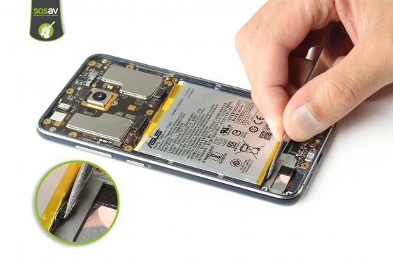 Guide photos remplacement batterie Asus Zenfone 3 (Etape 18 - image 1)
