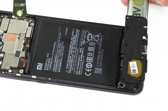 Guide photos remplacement nappe de liaison connecteur de charge Xiaomi Mi 8 Lite (Etape 11 - image 3)