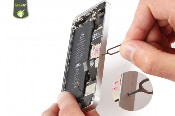 Guide photos remplacement bouton power iPhone 5S (Etape 13 - image 2)