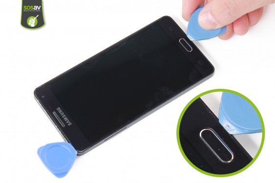 Guide photos remplacement haut-parleur externe Samsung Galaxy A5 (Etape 5 - image 1)