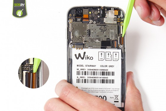 Guide photos remplacement ecran lcd Wiko Stairway (Etape 14 - image 1)