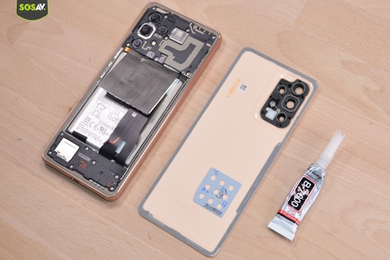 Guide photos remplacement vitre arrière Galaxy A53 (Etape 4 - image 3)