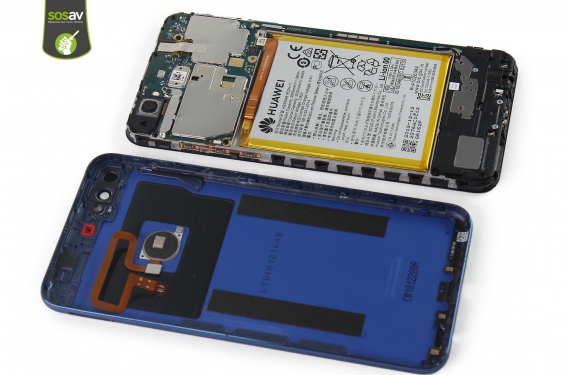 Guide photos remplacement vibreur Huawei Y7 2018 (Etape 9 - image 1)
