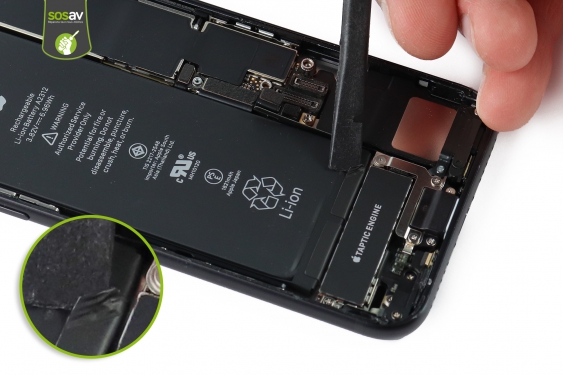 Guide photos remplacement batterie iPhone SE (2nde Generation) (Etape 12 - image 2)