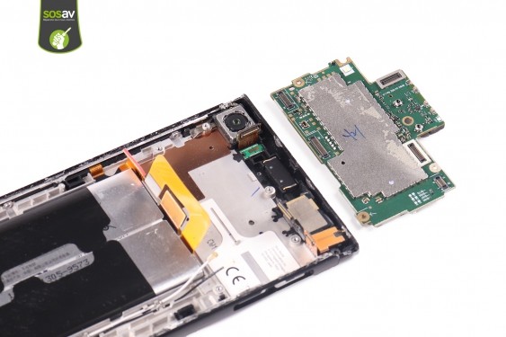 Guide photos remplacement haut-parleur interne Xperia XA1 Ultra (Etape 14 - image 1)