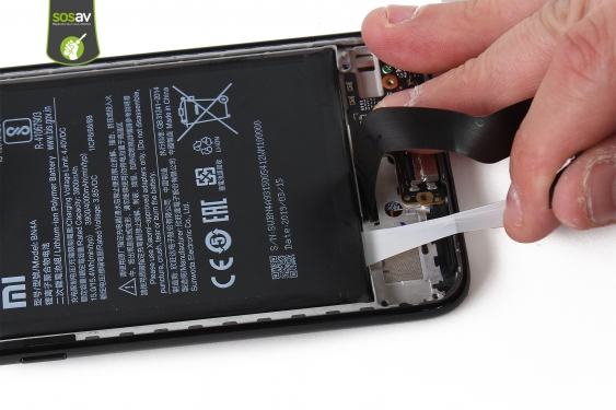Guide photos remplacement batterie Redmi Note 7 (Etape 20 - image 4)
