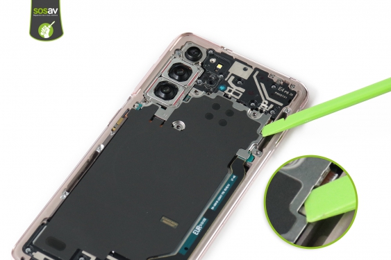 Guide photos remplacement batterie Galaxy S21 (Etape 7 - image 2)