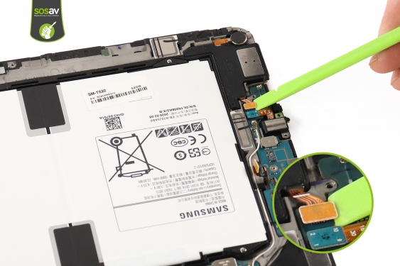 Guide photos remplacement connecteur de charge Galaxy Tab S3 9.7 (Etape 18 - image 1)