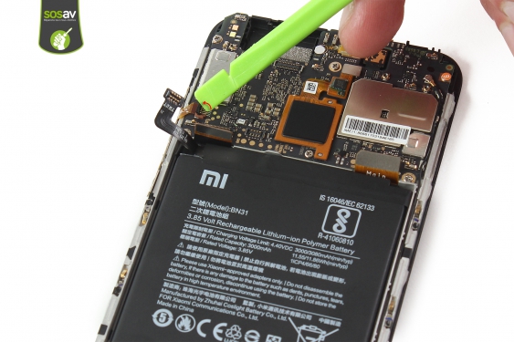 Guide photos remplacement haut-parleur interne Xiaomi Mi A1 (Etape 14 - image 3)