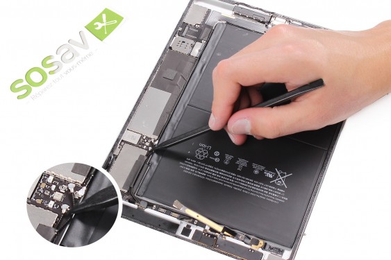 Guide photos remplacement batterie iPad Air 2 3G (Etape 22 - image 3)