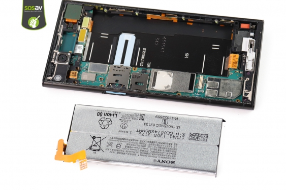 Guide photos remplacement batterie Xperia XZ1 (Etape 14 - image 1)