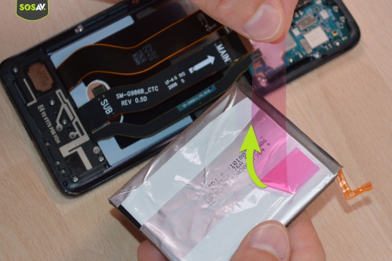 Guide photos remplacement batterie Galaxy S20+ (Etape 8 - image 4)