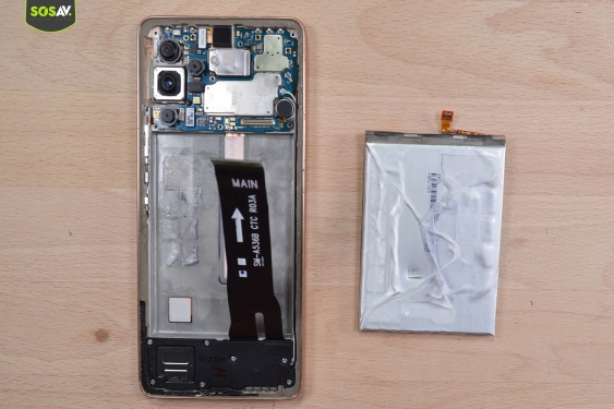 Guide photos remplacement batterie Galaxy A53 (Etape 6 - image 3)