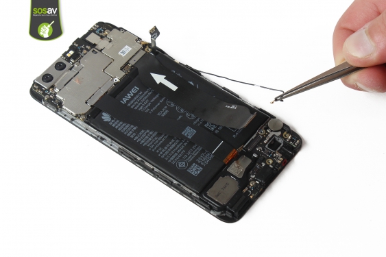 Guide photos remplacement connecteur de charge Huawei P10 (Etape 17 - image 4)