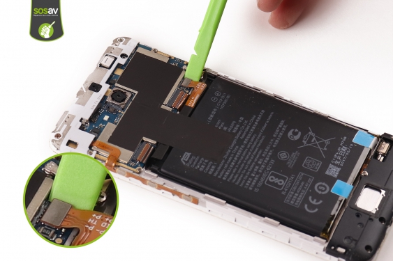 Guide photos remplacement batterie Zenfone 3 Max (Etape 5 - image 1)