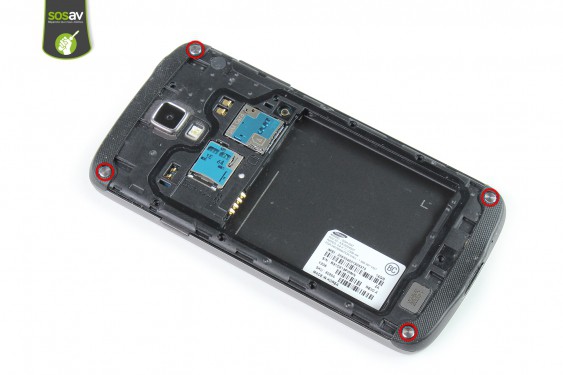 Guide photos remplacement lecteur sim et microsd Samsung Galaxy S4 Active (Etape 9 - image 1)
