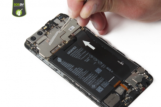 Guide photos remplacement batterie Huawei P10 (Etape 12 - image 2)