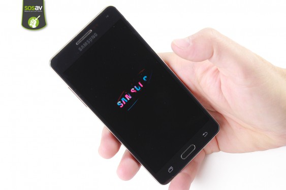 Guide photos remplacement vibreur Samsung Galaxy A5 (Etape 1 - image 4)
