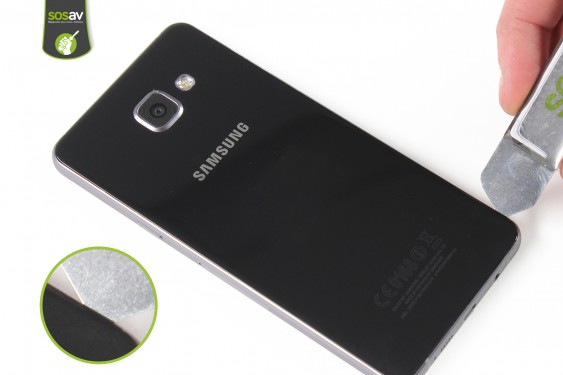 Guide photos remplacement connecteur de charge Samsung Galaxy A5 2016 (Etape 4 - image 1)