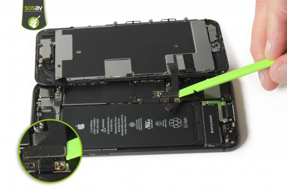 Guide photos remplacement haut-parleur interne iPhone 8 (Etape 8 - image 3)