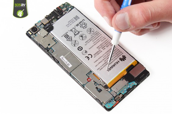 Guide photos remplacement batterie Huawei P8 (Etape 8 - image 1)