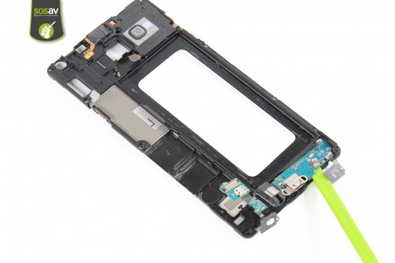 Guide photos remplacement nappe connecteur de charge Samsung Galaxy A7 (Etape 38 - image 1)