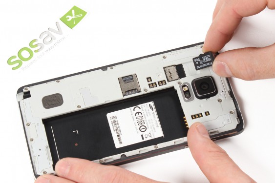 Guide photos remplacement carte microsd  (Etape 5 - image 3)