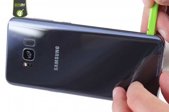 Guide photos remplacement connecteur de charge Samsung Galaxy S8+ (Etape 4 - image 2)