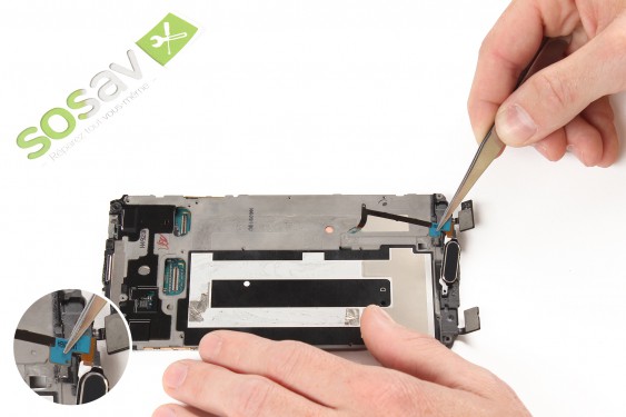 Guide photos remplacement bouton home / capteur d'empreinte  (Etape 21 - image 1)