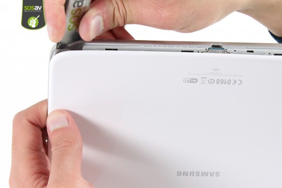 Guide photos remplacement haut-parleur gauche Galaxy Tab 3 10.1 (Etape 3 - image 4)