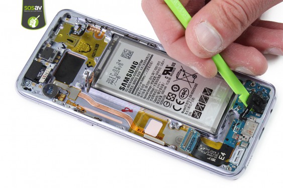 Guide photos remplacement connecteur de charge Samsung Galaxy S8  (Etape 27 - image 2)