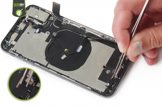 Guide photos remplacement antenne supérieure droite iPhone XS Max (Etape 25 - image 1)