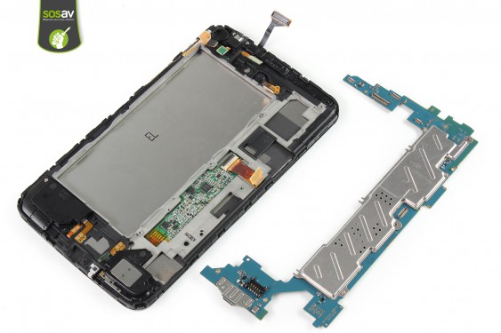 Guide photos remplacement haut-parleur gauche  Galaxy Tab 3 7" (Etape 18 - image 4)