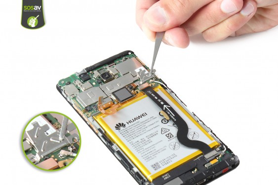 Guide photos remplacement nappe de liaison connecteur de charge  (Etape 16 - image 2)