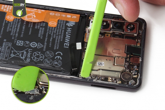 Guide photos remplacement câbles d'interconnexion Huawei P30 (Etape 20 - image 3)