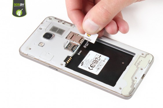 Guide photos remplacement bouton home Samsung Galaxy Grand Prime (Etape 5 - image 3)