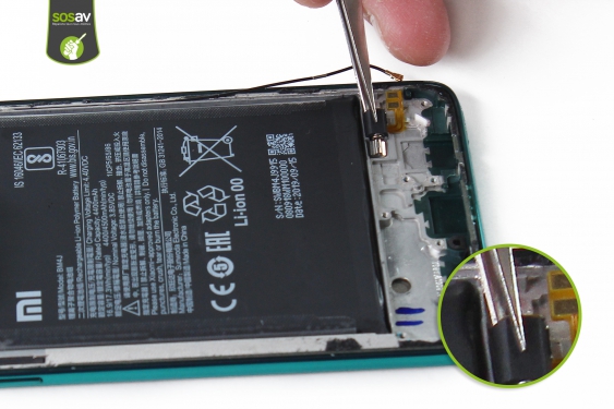 Guide photos remplacement vibreur Redmi Note 8 Pro (Etape 23 - image 3)